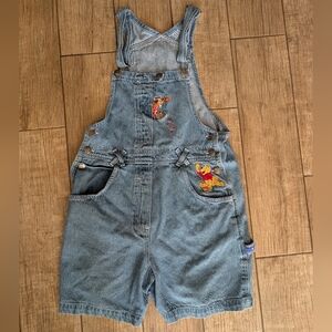 Vintage 90's Winnie The Pooh Overalls